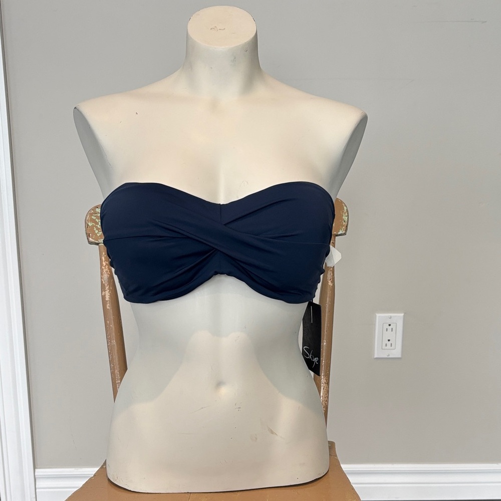 Skye Swimwear Navy Bikini Top